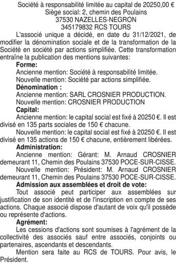 Contenu publication