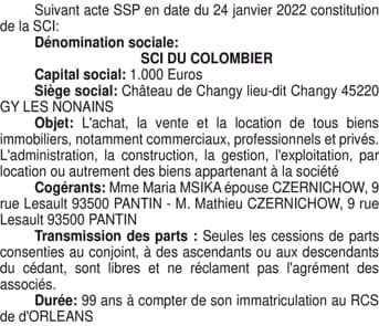 Contenu publication