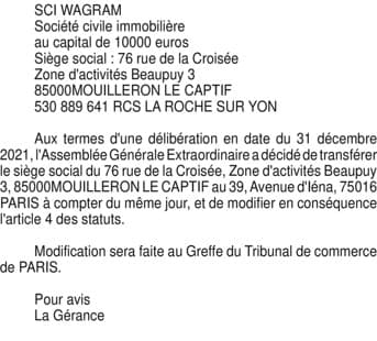 Contenu publication