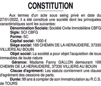 Contenu publication