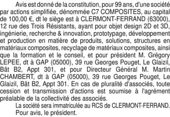 Contenu publication