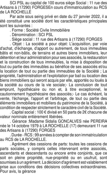 Contenu publication