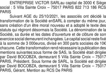 Contenu publication
