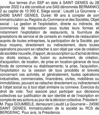 Contenu publication