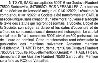 Contenu publication