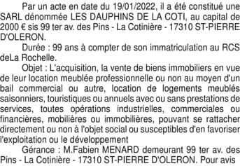 Contenu publication
