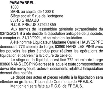 Contenu publication