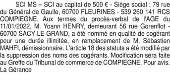 Contenu publication