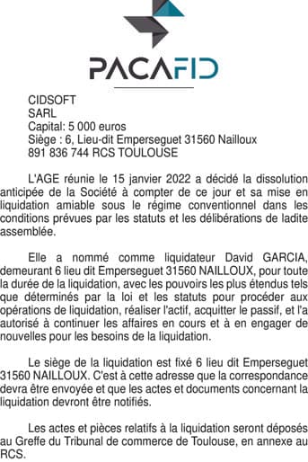 Contenu publication