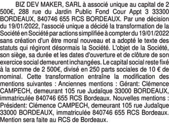 Contenu publication