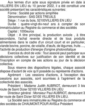 Contenu publication