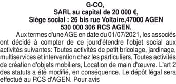 Contenu publication