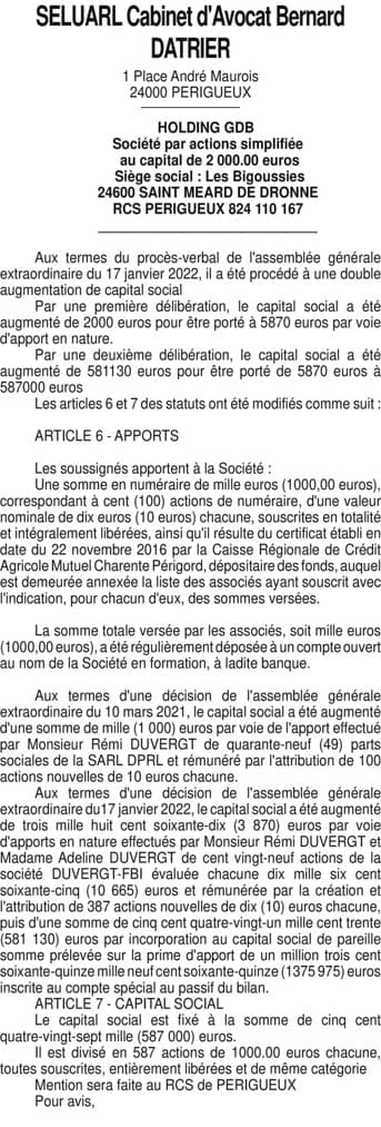 Contenu publication