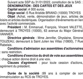 Contenu publication