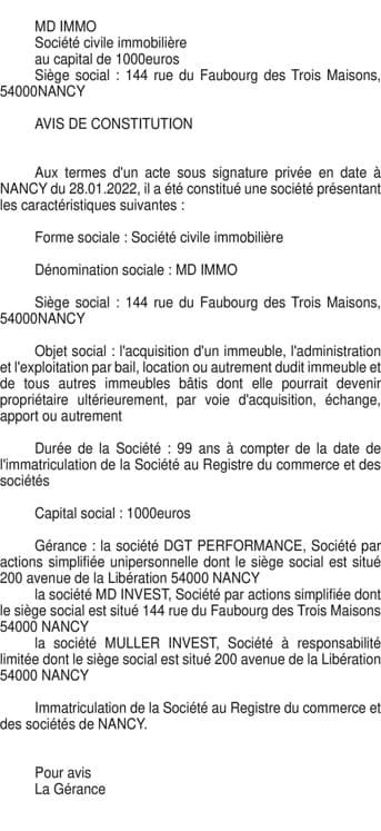 Contenu publication
