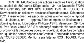 Contenu publication