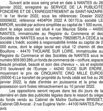 Contenu publication