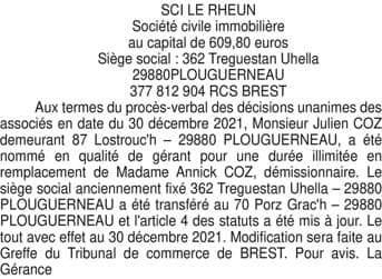 Contenu publication