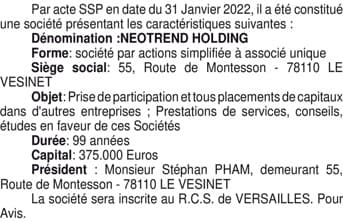 Contenu publication