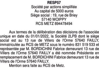Contenu publication