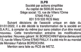 Contenu publication