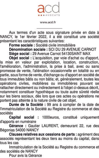Contenu publication