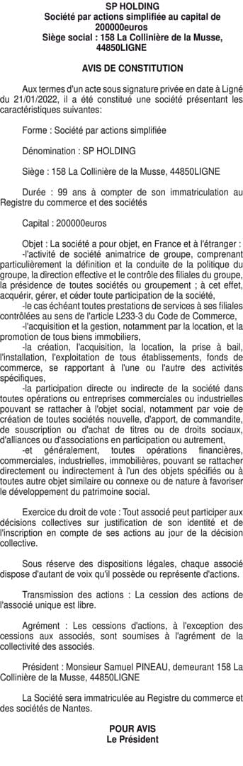 Contenu publication