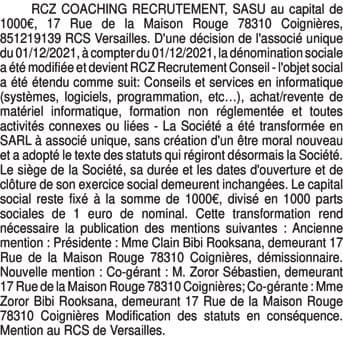 Contenu publication