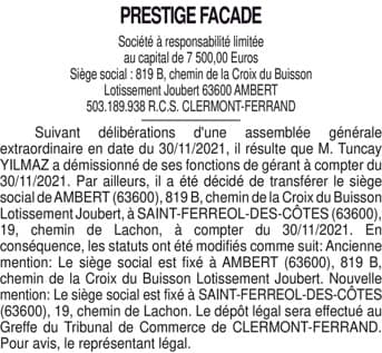 Contenu publication