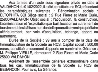 Contenu publication
