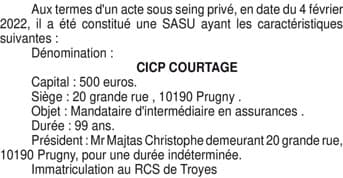 Contenu publication