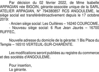 Contenu publication