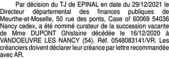 Contenu publication