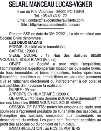 Contenu publication