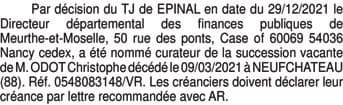 Contenu publication