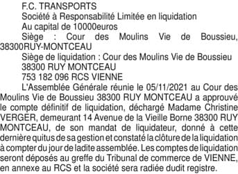 Contenu publication