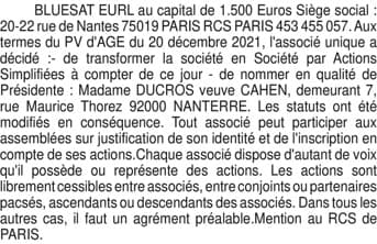 Contenu publication