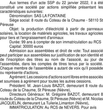 Contenu publication