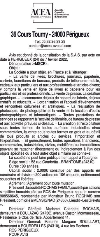 Contenu publication