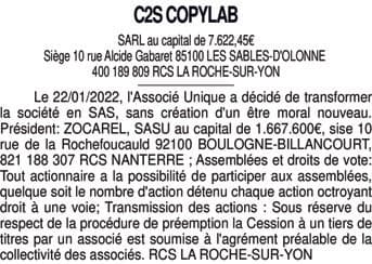 Contenu publication