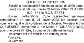 Contenu publication