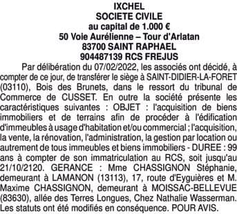 Contenu publication