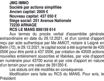 Contenu publication