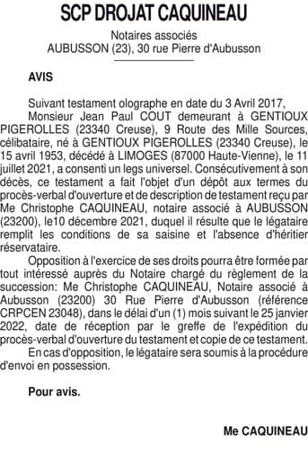 Contenu publication