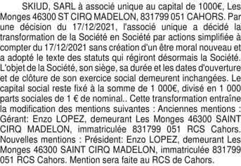 Contenu publication