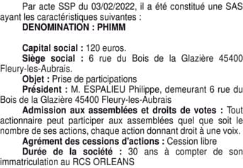 Contenu publication