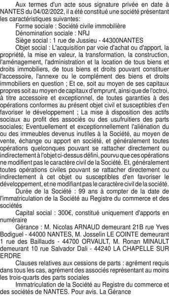 Contenu publication