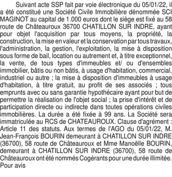 Contenu publication