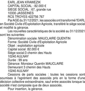 Contenu publication