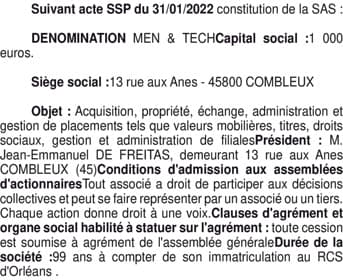 Contenu publication